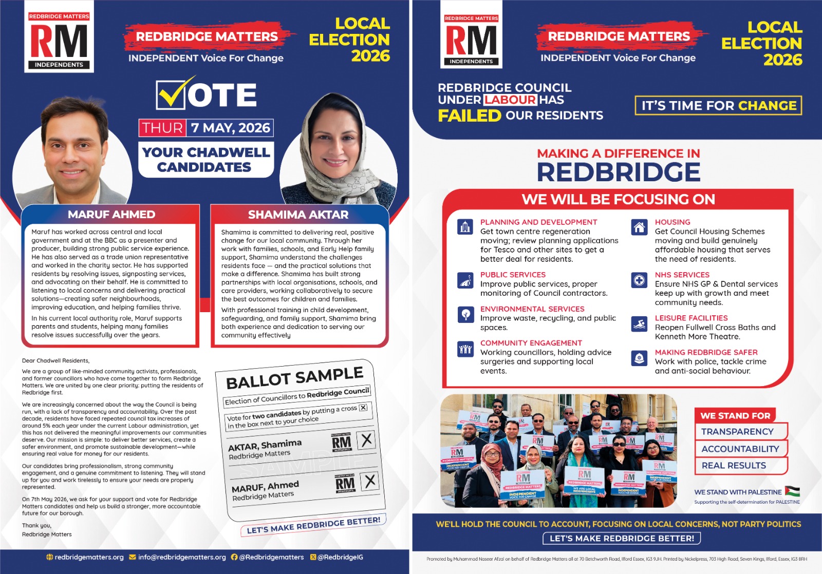 Clayhall candidates