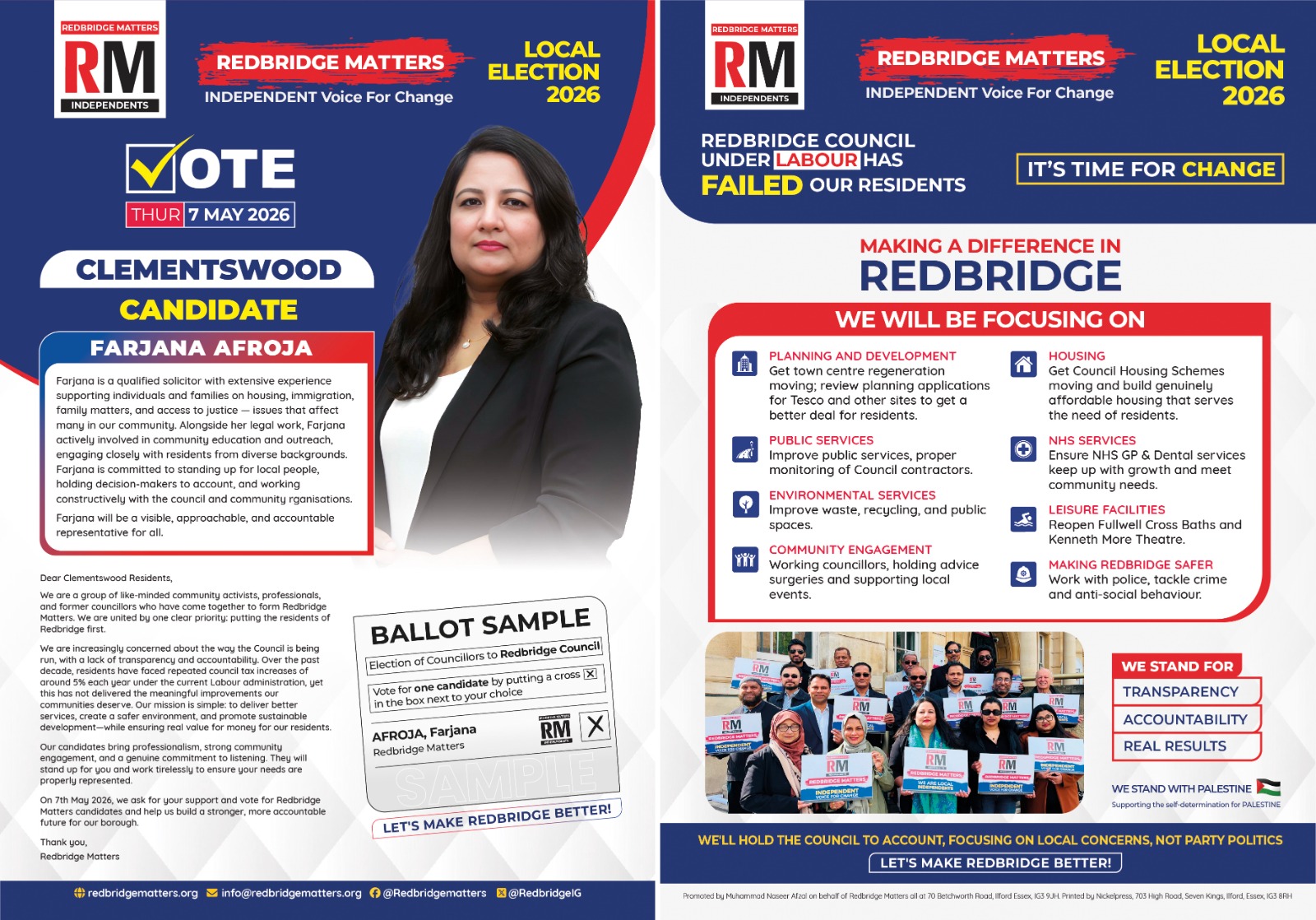 Clayhall candidates