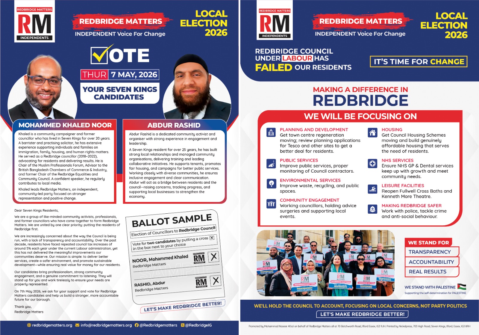 Clayhall candidates